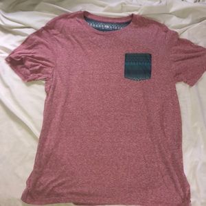 On The Byas Pink Pocket Tee